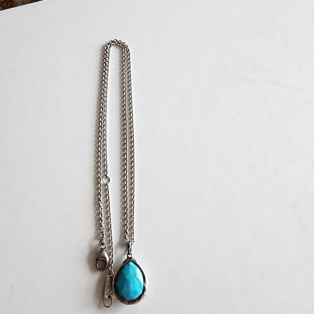Ippolita Rock Candy Mini Teardrop Turquoise Necklace